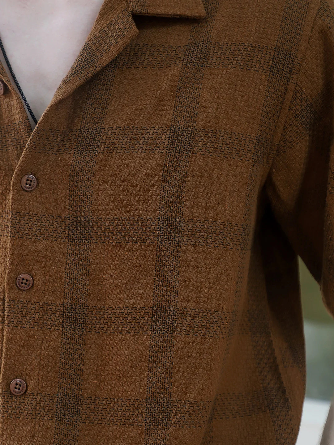 Sunbound Brown Check Shirt