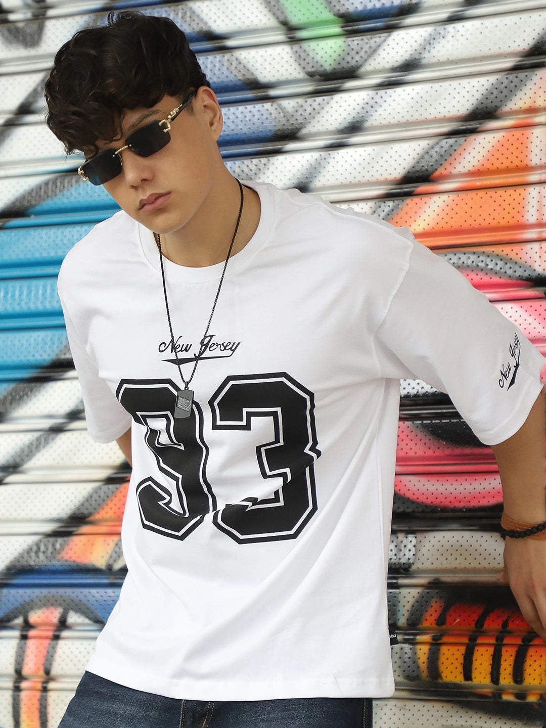 Unholy Heat White Oversized T-Shirt