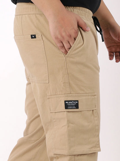 Grindel Khaki Plus Size Cargo