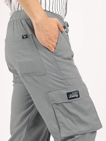 Desert Grey Linen Cargo