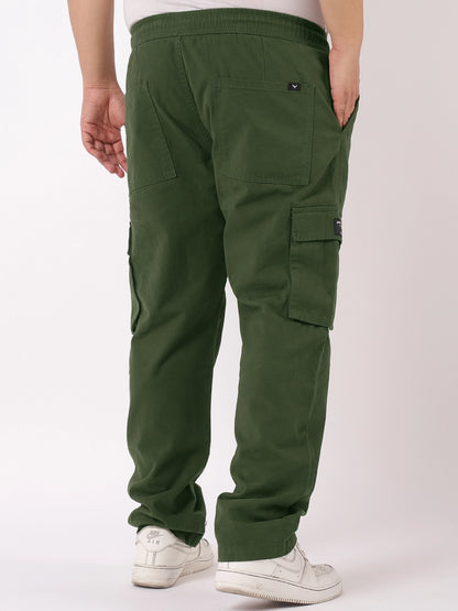 Grindel Green Plus Size Cargo