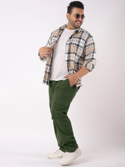 Grindel Green Plus Size Cargo