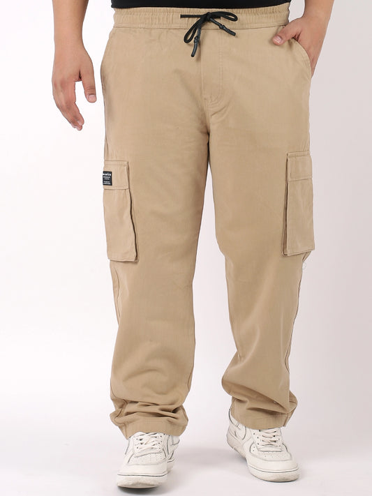 Grindel Khaki Plus Size Cargo