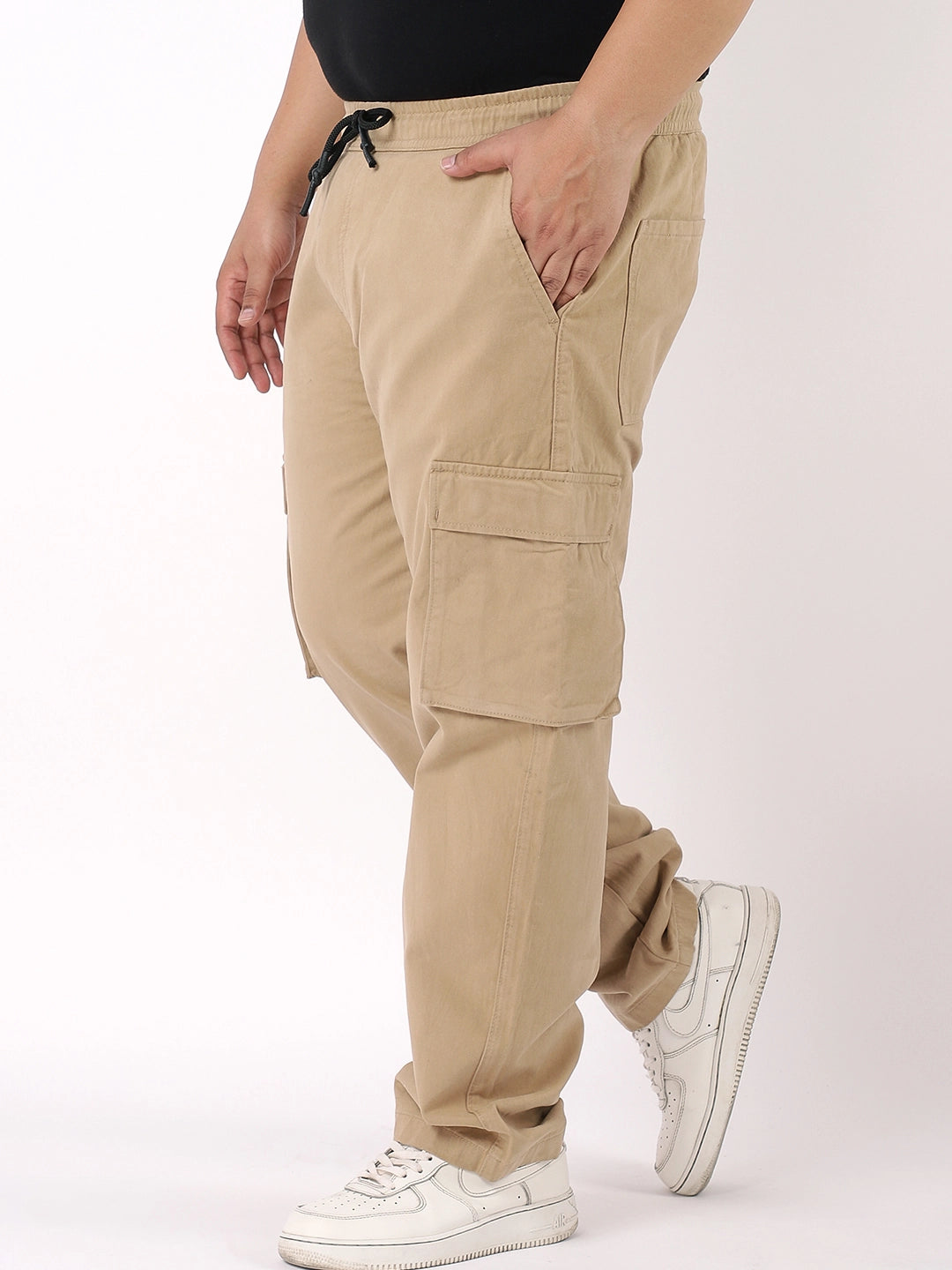 Grindel Khaki Plus Size Cargo