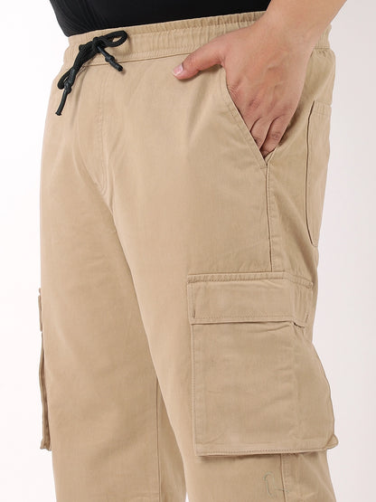 Grindel Khaki Plus Size Cargo
