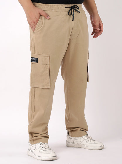 Grindel Khaki Plus Size Cargo