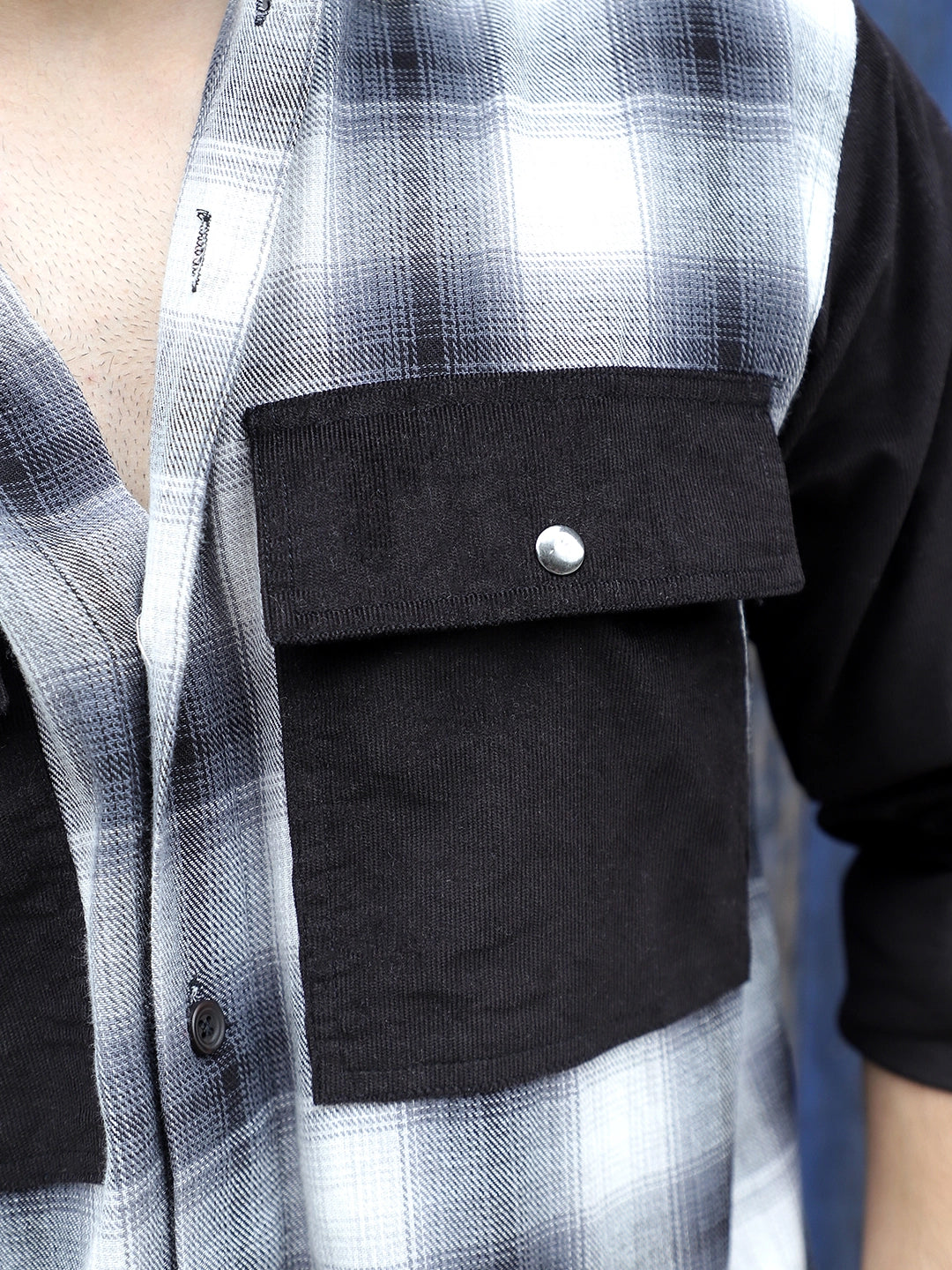 Sovereign Black Cotrise Shirt with Check