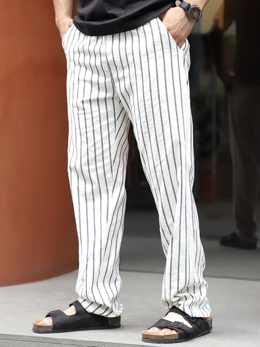 Frostline White Stripe Trouser
