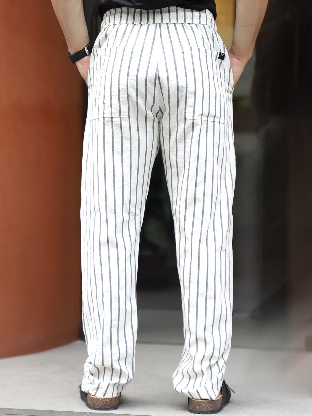 Frostline White Stripe Trouser