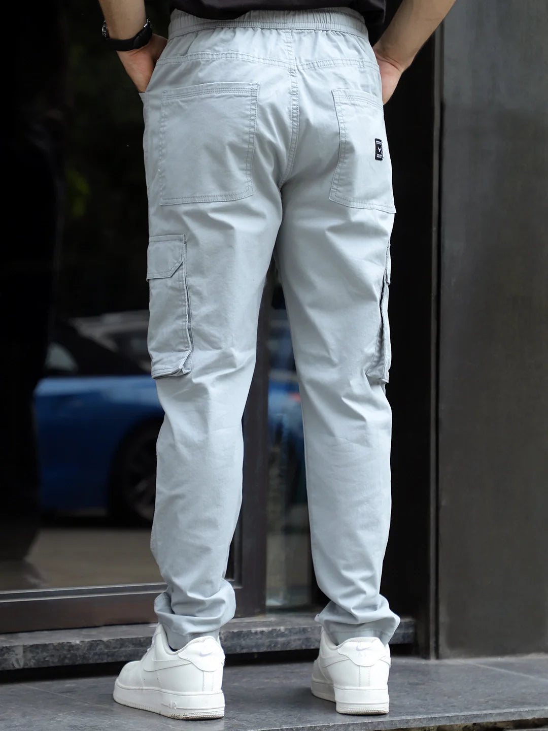 Tarnor Sky Blue Cotton Cargo