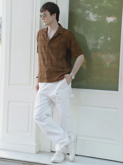 Sunbound Brown Check Shirt