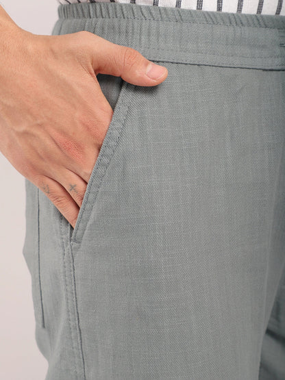 Desert Grey Linen Cargo