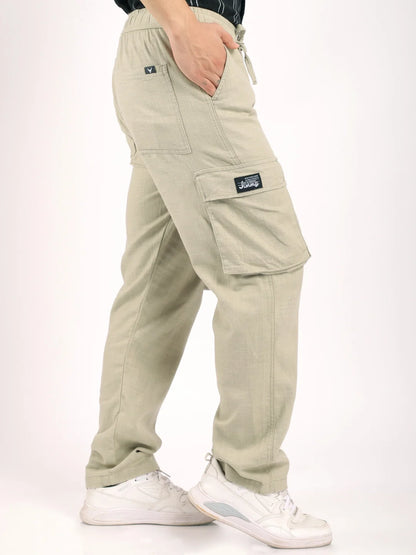 Desert Light Olive Linen Cargo