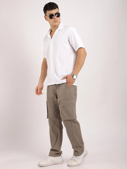 Cereal Killer White Half Sleeve Plain Shirt