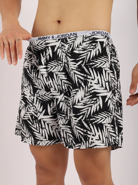 Cessing Drift Black Print Boxer
