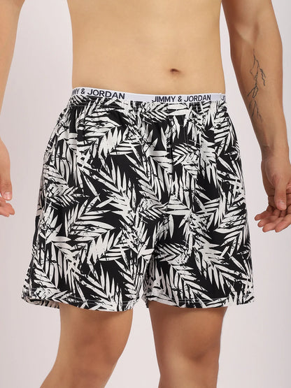 Cessing Drift Black Print Boxer
