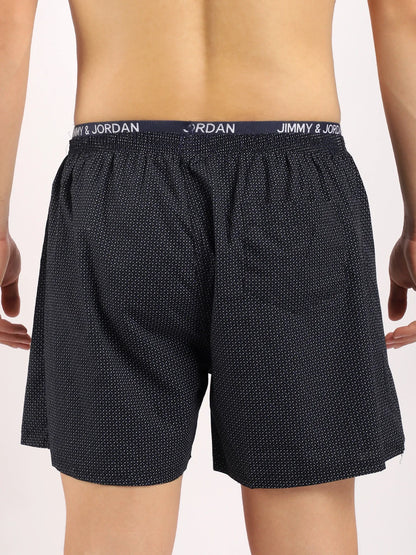 Play The Dots Dark Blue Boxer