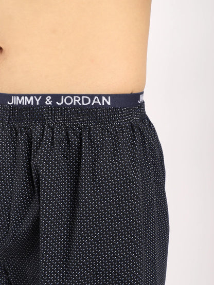 Play The Dots Dark Blue Boxer