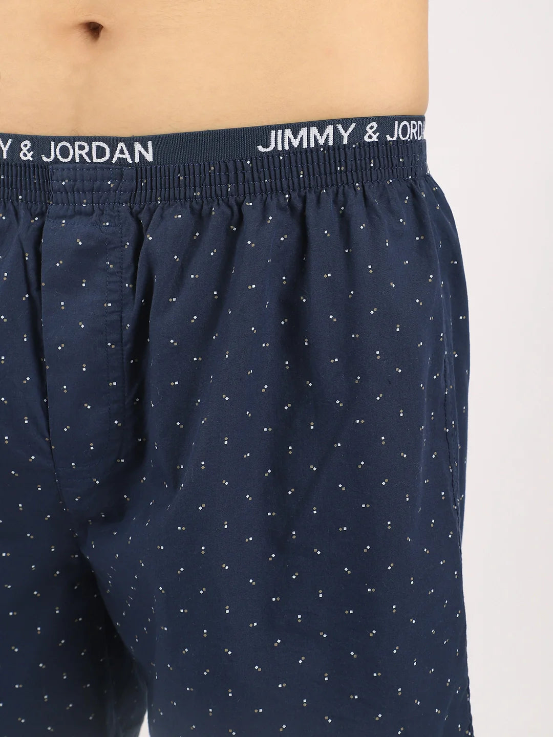 Midnight Dice Print Dark Blue Boxer
