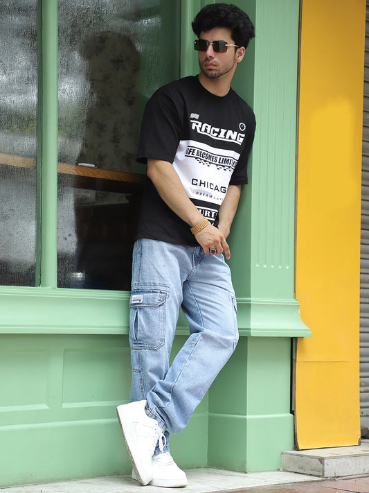 Zoom Blue Denim Cargo